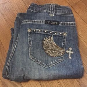 Cowgirl Tuff Wing and Prayer 27x33